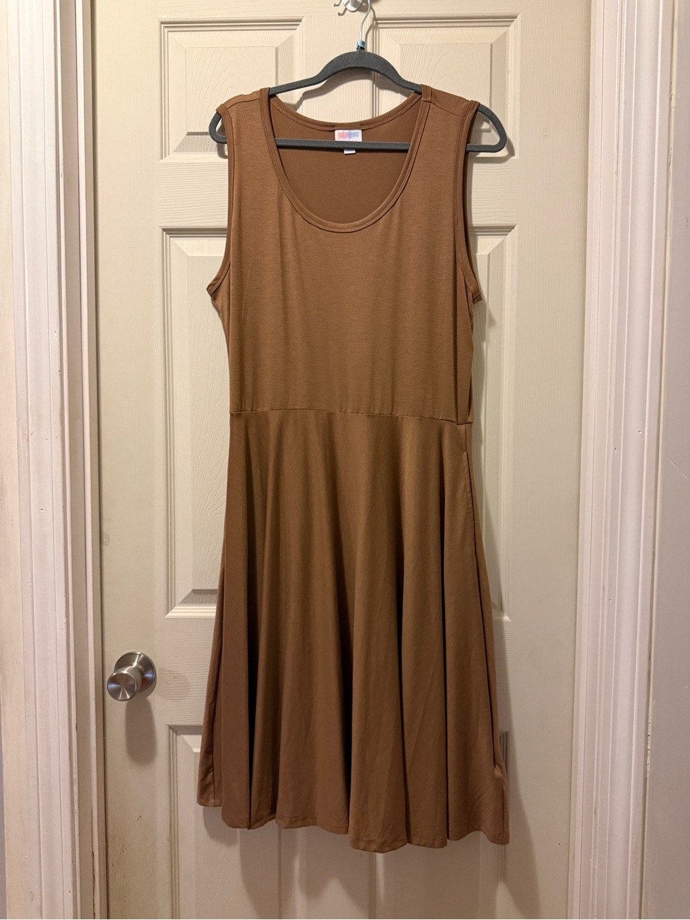 LuLaRoe Nicki dress Brown XL BNWT